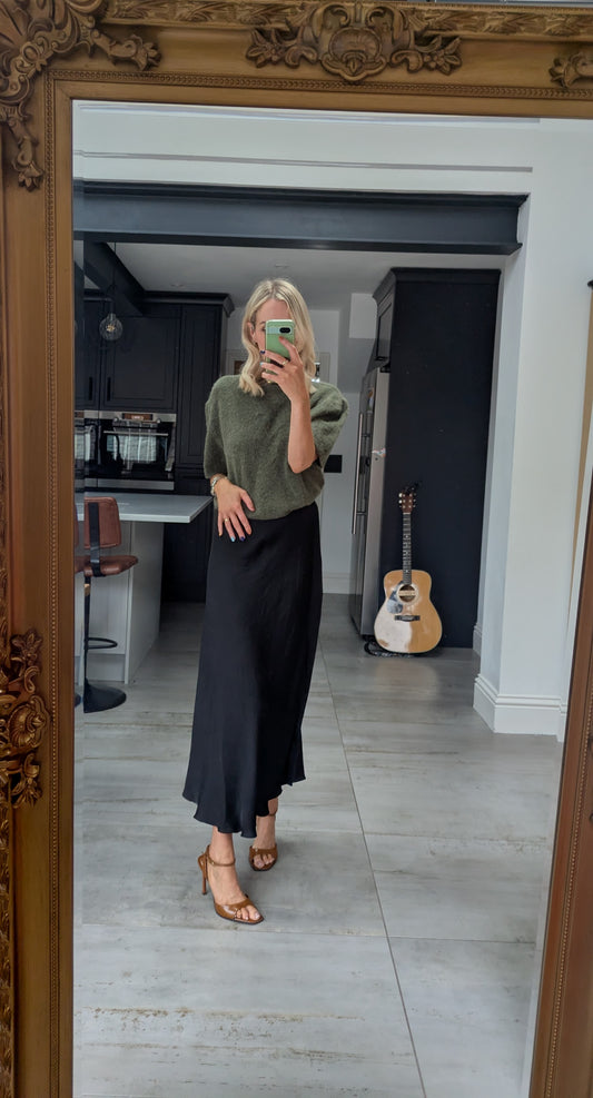 Alpaca Knit Olive Jumper