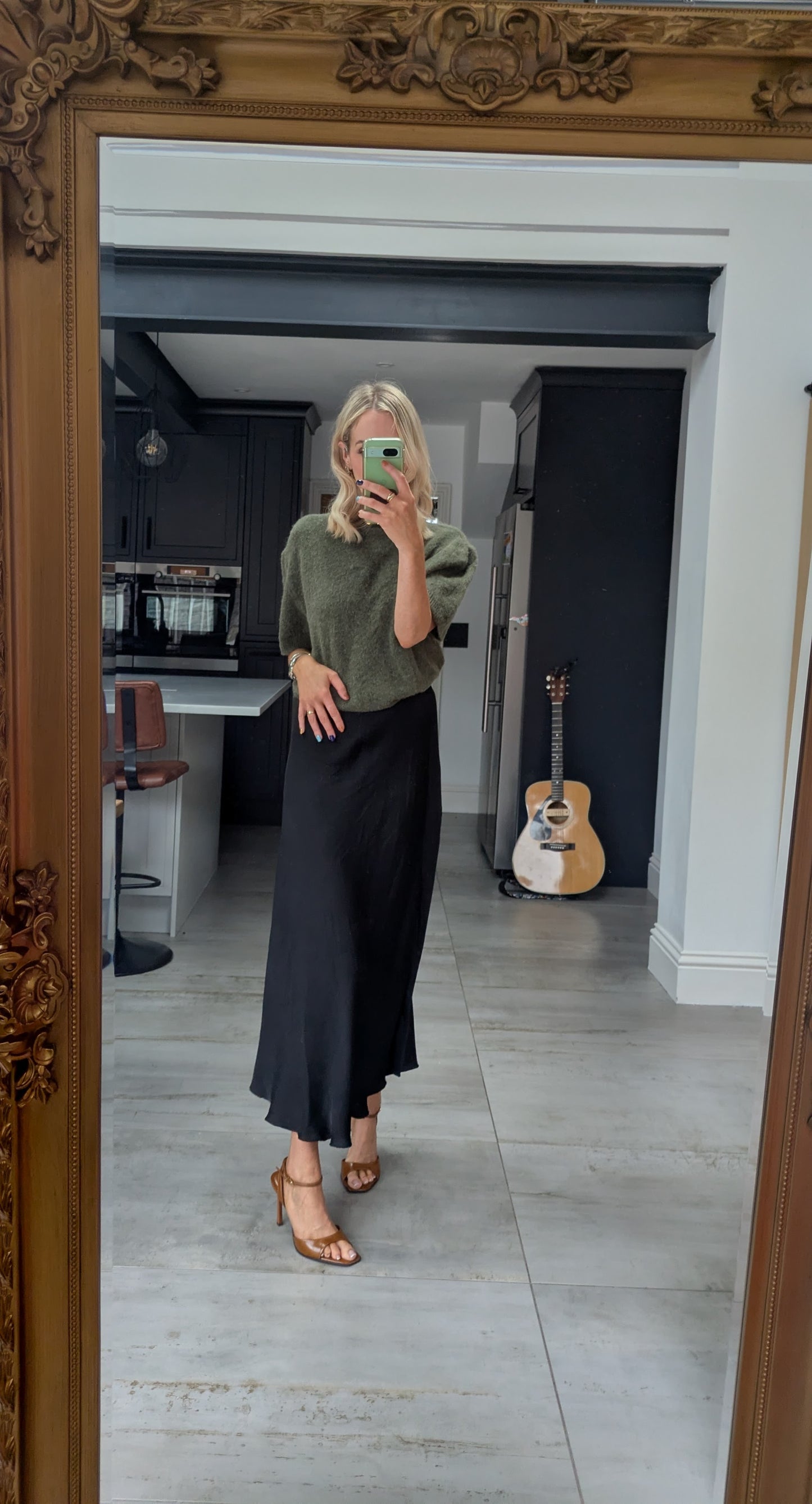 Alpaca Knit Olive Jumper