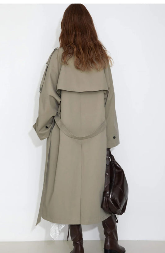 Premium brand Cubic London Oversized Raglan Sleeve Trench coat